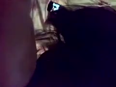 Watch as I do the tight wet crack dog pose on my petite wife.